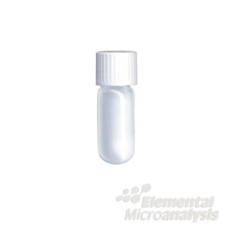 Labco Exetainer® 4.5ml Borosilicate Vial Round bottom 46x15.5mm Non-Evacuated, Unlabelled, Seal + White Cap. Pack of 1000